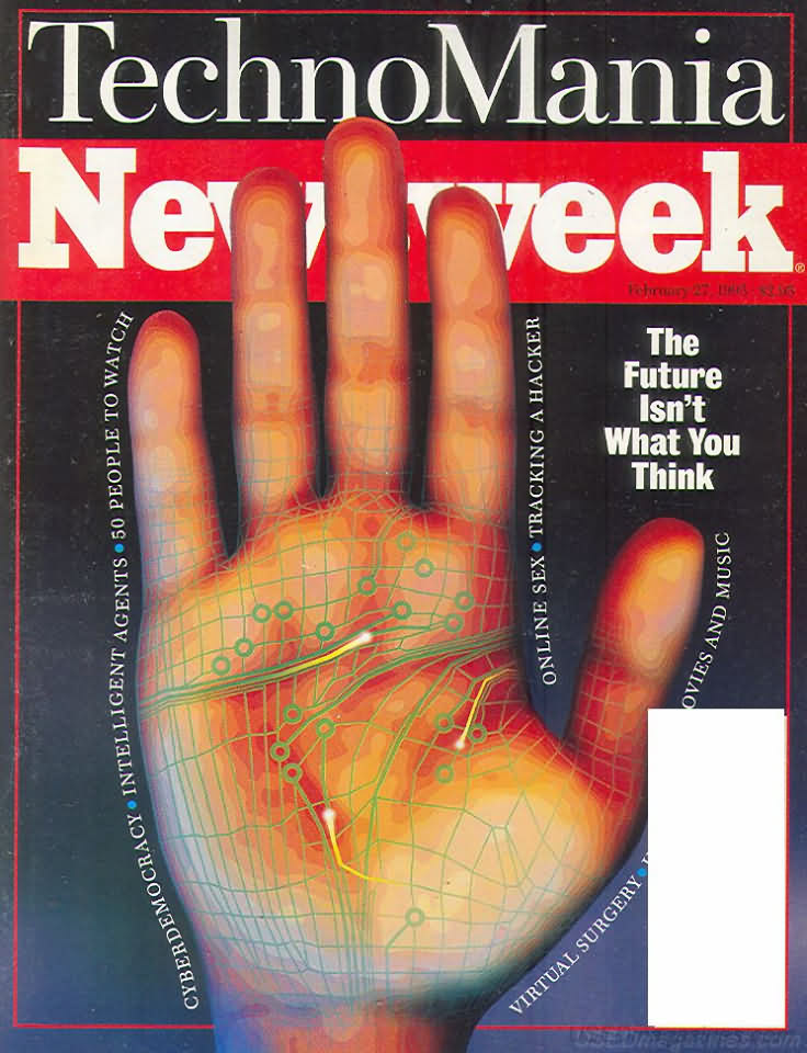 غلاف مجلة نيوز ويك – عدد 27 شباط 1995